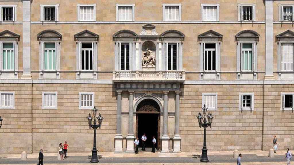 Sede de la Generalitat en la plaza San Jaume de Barcelona