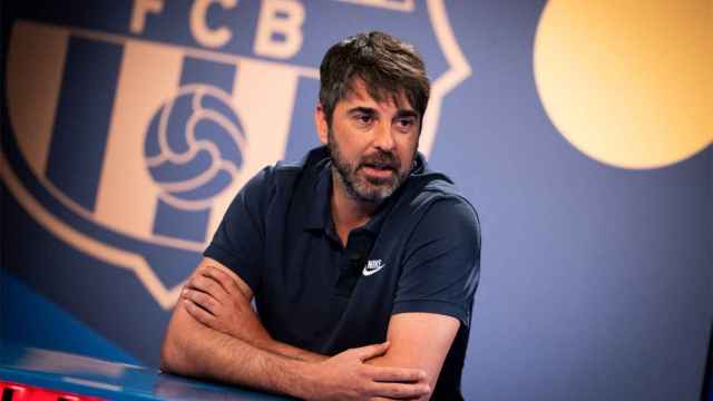 Juan Carlos Navarro, durante una entrevista con el FC Barcelona / REDES