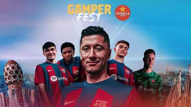 Imagen publicitaria del FC Barcelona para promocionar el Gamper / FCB