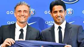 Luis Enrique, en su presentación como nuevo técnico del PSG