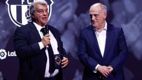 Laporta y Javier Tebas firman la paz entre el Barça y la Liga / REDES