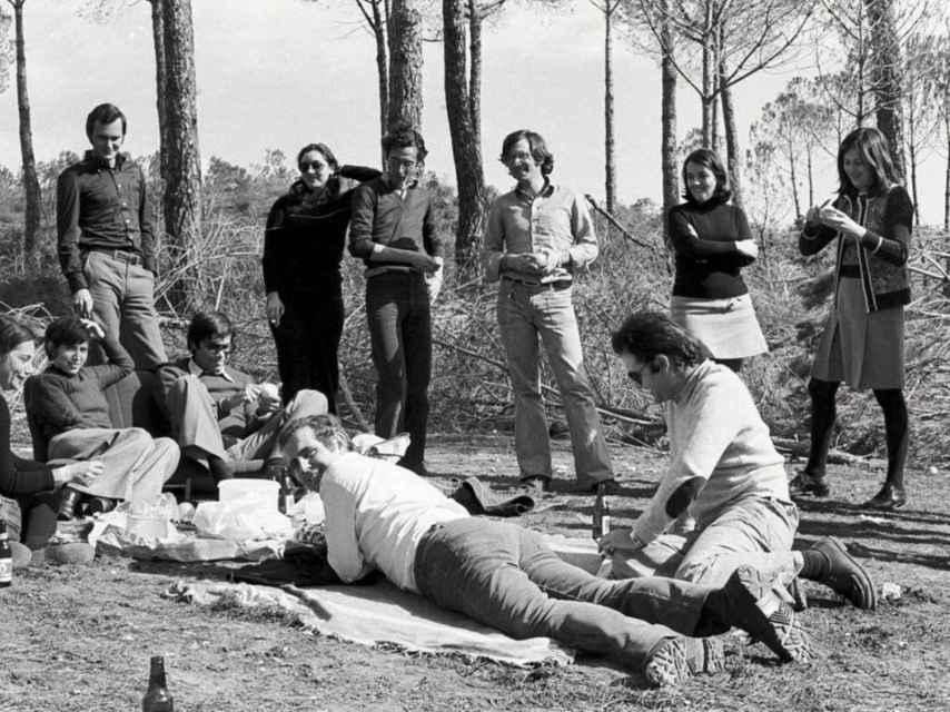 Los líderes del PSOE en la famosa 'foto de la tortilla'