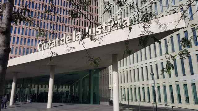 Fachada principal de la Ciudad de la Justicia de Barcelona, donde se dirime el proceso de Celsa / EP