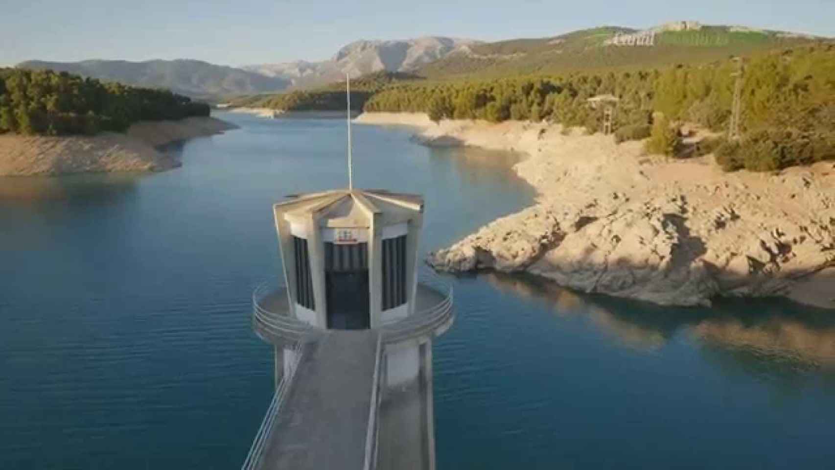 Imagen del pantando de La Bolera, en Pozo Alcón (Jaén)