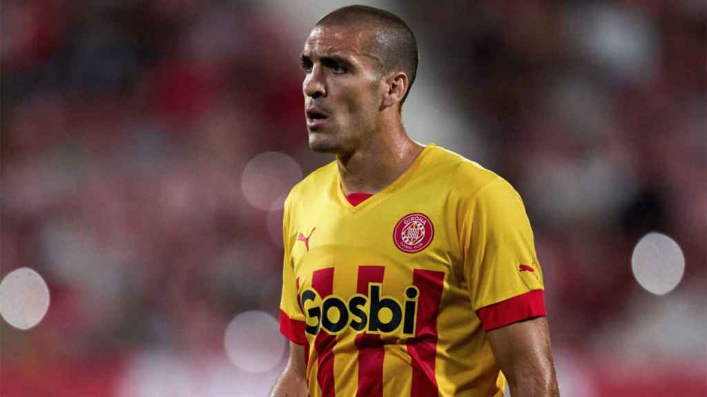 Oriol Romeu, durante un partido con el Girona esta temporada