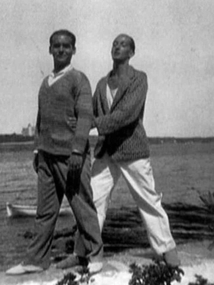 Federico García Lorca y Salvador Dalí