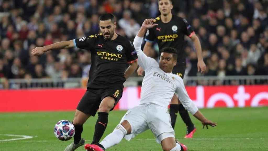 Gundogan en el Real Madrid - Manchester City