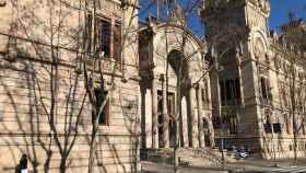 Fachada del Palacio de Justicia de Barcelona