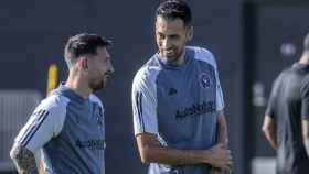 Messi y Busquets realizan su primer entrenamiento con el Inter Miami