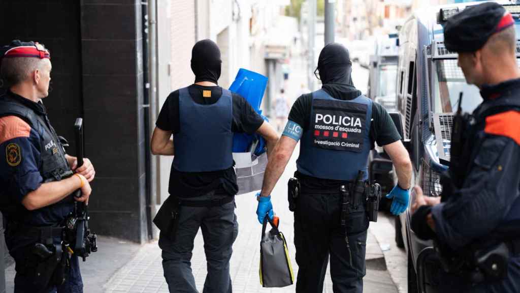 Operación de Mossos d'esquadra contra un grupo criminal que utilizaba armas de fuego