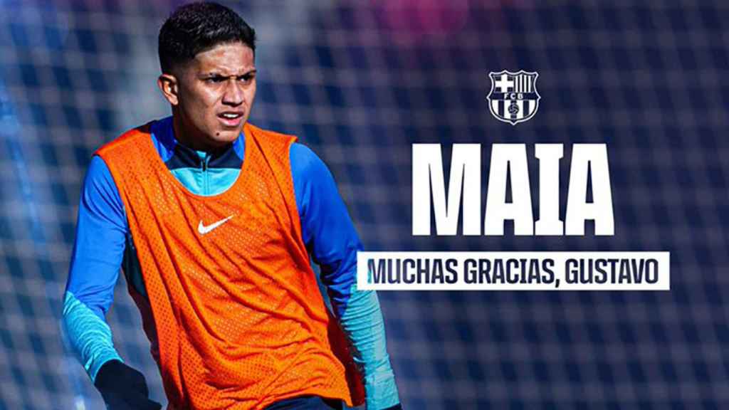 Gustavo Maia se desvincula del FC Barcelona / FCB