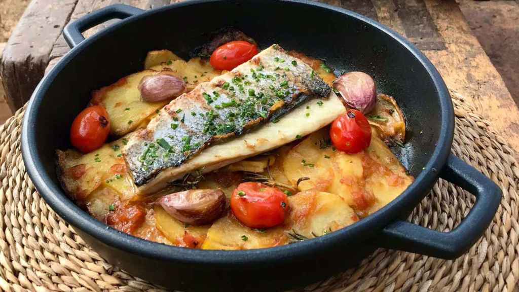 Un plato del restaurante Gammarus