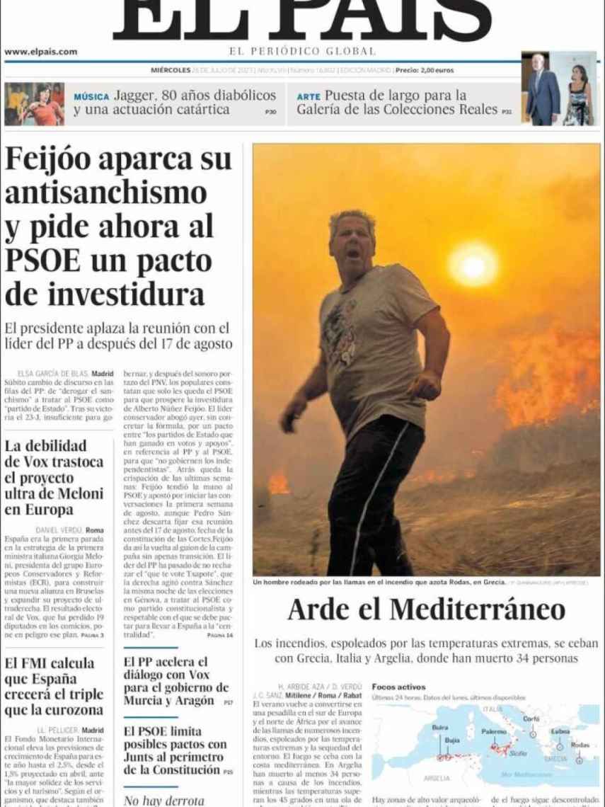 El Pais, 26 de julio