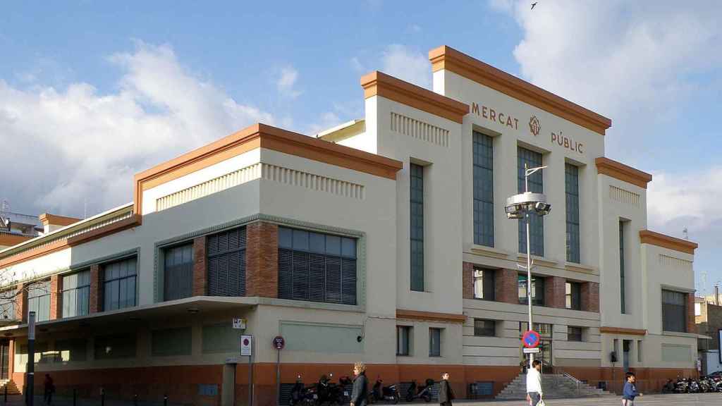 Plaza del Mercat de Vilanova i la Geltrú, en una imagen de archivo