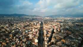 Vista aérea de Barcelona