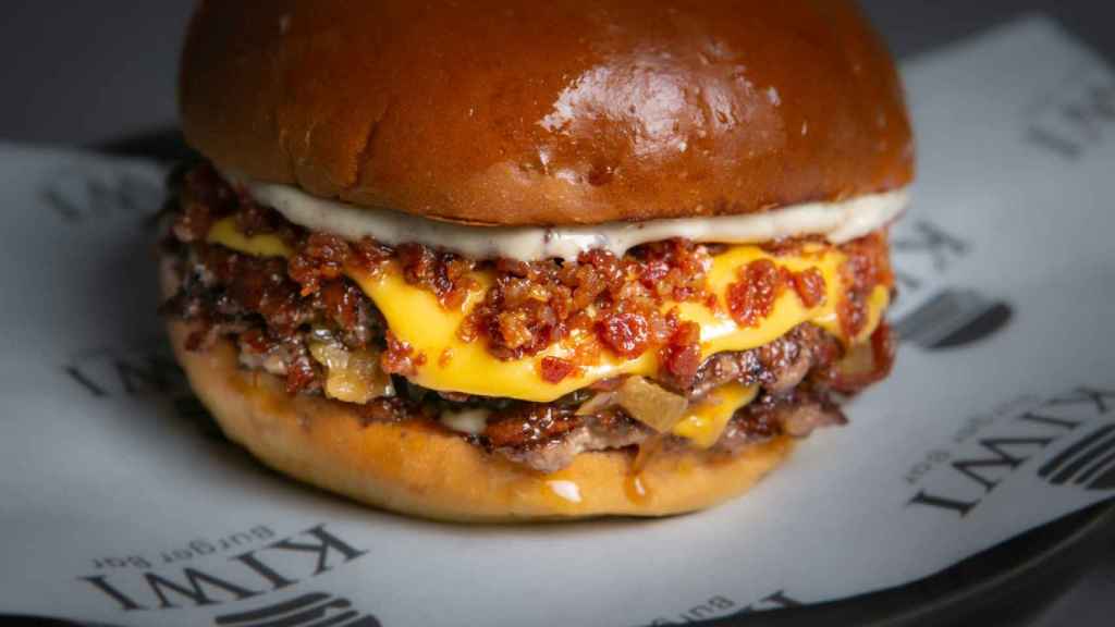 Hamburguesa 'Bacon me crazy'