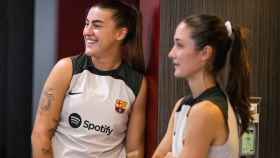 El reencuentro de Patri Guijarro con Bruna Vilamala en la Ciutat Esportiva / REDES