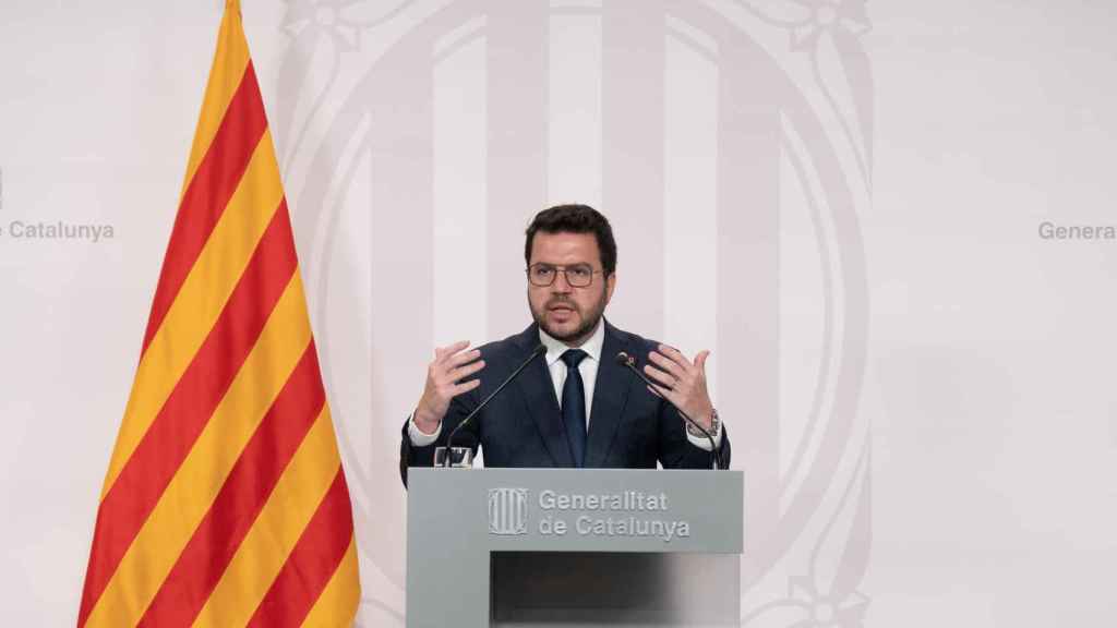 Pere Aragonès, presidente de la Generalitat