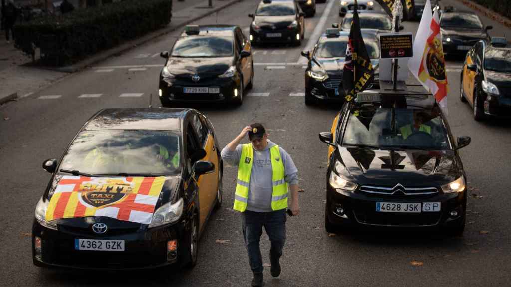 El portavoz de Élite Taxi, Tito Álvarez