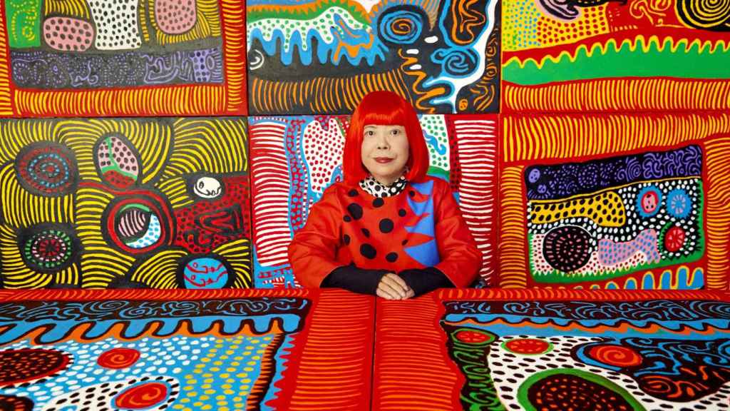 Retrato de Yayoi Kusama . Cortesía de Ota Fine Arts, Victoria Miro y David Zwirner © YAYOI KUSAMA