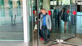 Eloi Badia, saliendo de declarar de la Ciudad de la Justicia por un caso anterior