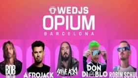 Cartel de Wedjs de Opium Barcelona