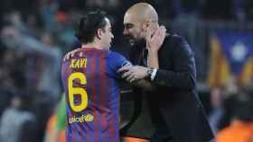 El origen de las leves tiranteces entre Guardiola y Xavi