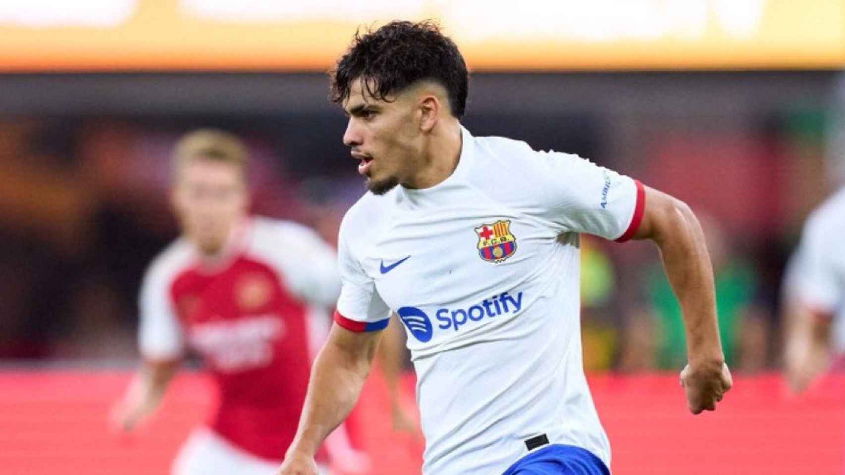 Abde comanda un ataque del Barça contra el Arsenal