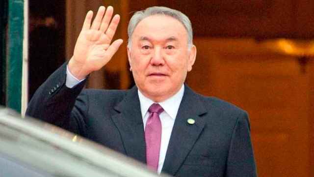 El expresidente kazajo Nursultán Nazarbáyev