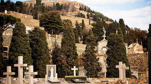 Imagen del Cementerio de Montjuïc, el más afectado por el saqueo de tumbas