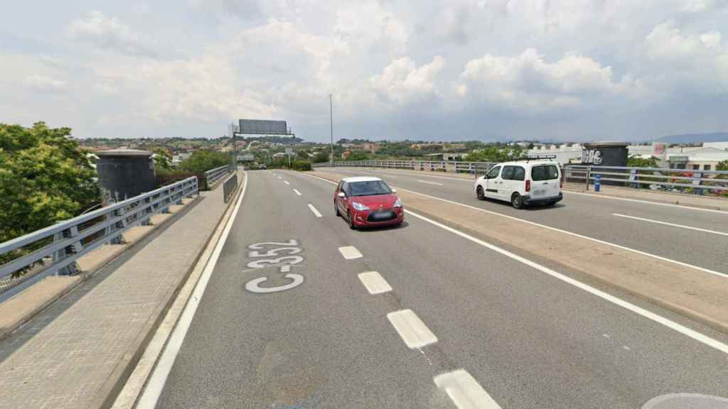 Puente en Canovelles donde ha fallecido la patinadora