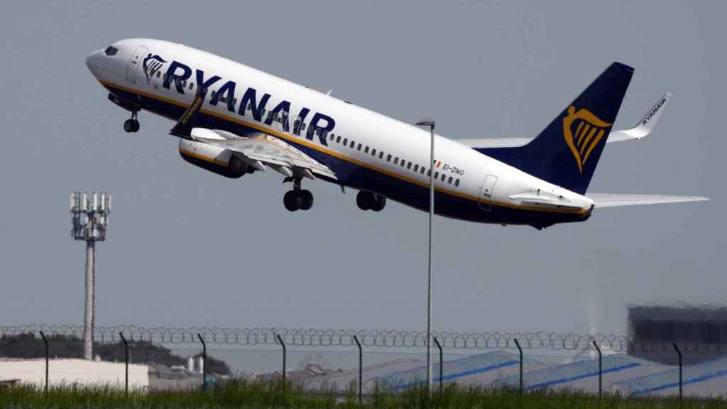 Un avión de Ryanair