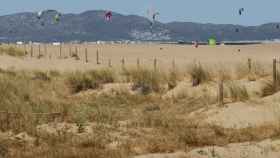 Playa de Sant Pere Pescador, a 9 de agosto de 2023, en Sant Pere Pescador, Girona