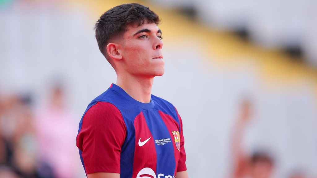 Alex Valle, joven lateral izquierdo del FC Barcelona / FCB