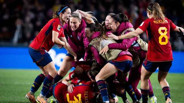 Las jugadoras de España, celebrando el pase a la final del Mundial femenino / RFEF