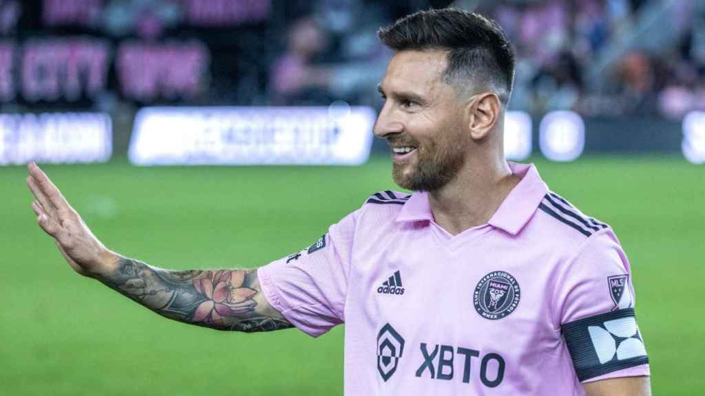 Leo Messi, en los cuartos de final de la Leagues Cup