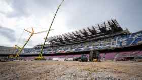 Desolación y sorpresa por las nuevas imágenes de las obras del Camp Nou / FCB