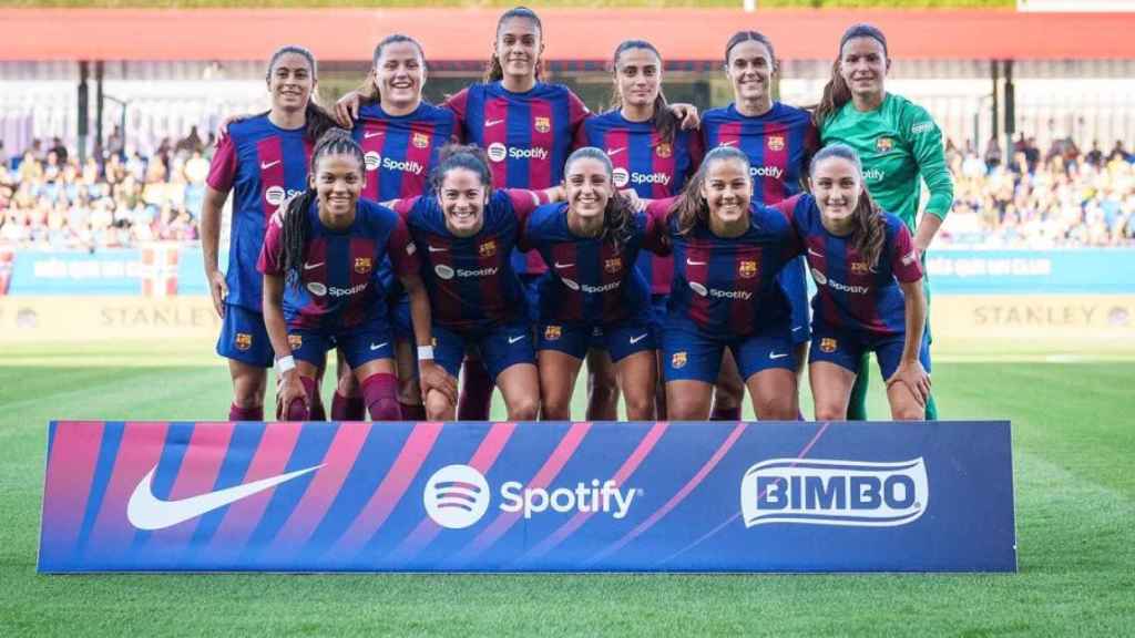 Once del Barça femenino ante el Montpellier