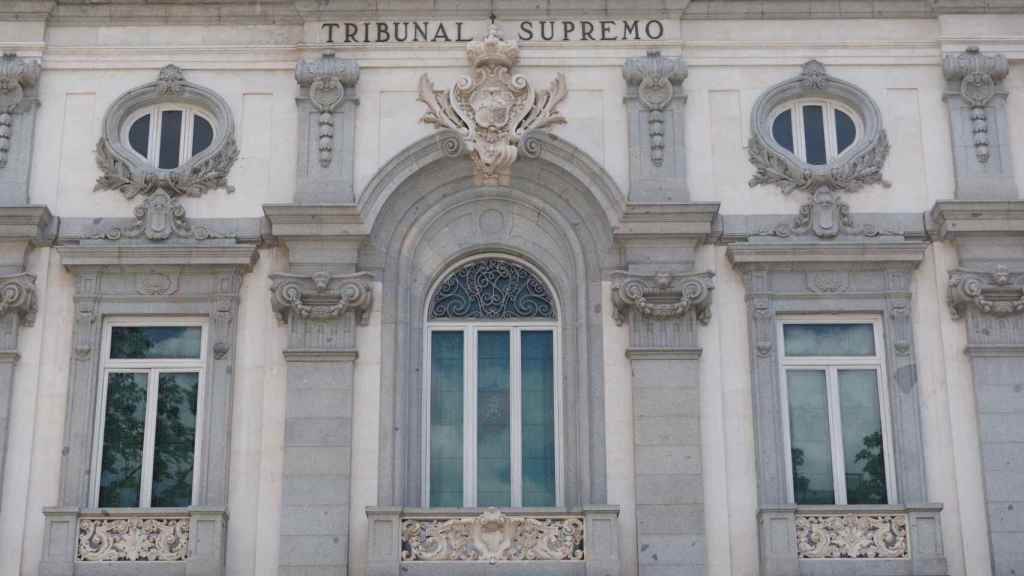 Fachada del Tribunal Supremo, a 7 de julio de 2023, en Madrid