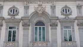 Fachada del Tribunal Supremo, a 7 de julio de 2023, en Madrid