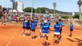 Una actividad en el Club de Tenis Vall d'Hebron de Barcelona, robado tres veces en 4 meses