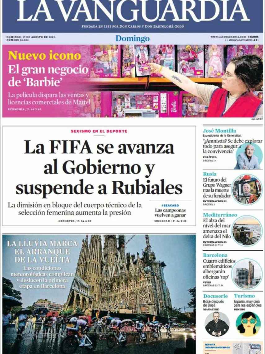 La Vanguardia 27 de agosto