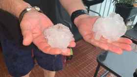 Bolas de granizo en Tarragona