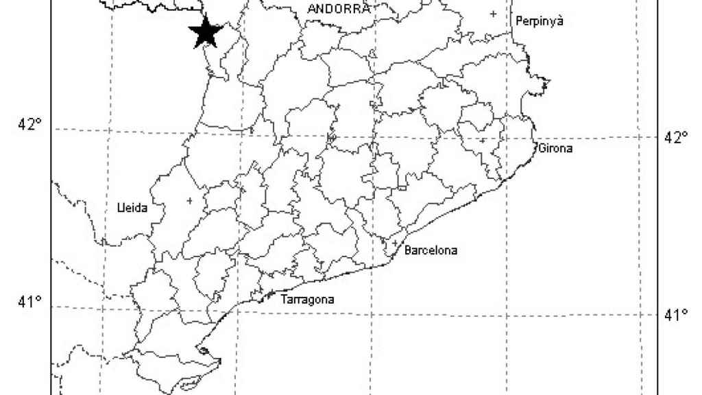 Terremoto de magnitud 4,2 en Vielha, el pasado lunes