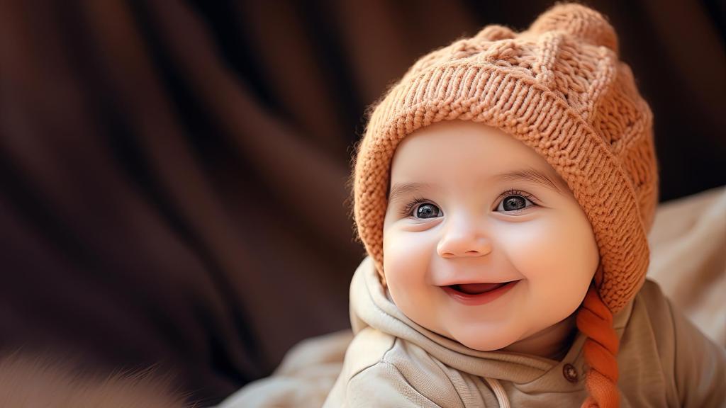 Niña linda sonriente