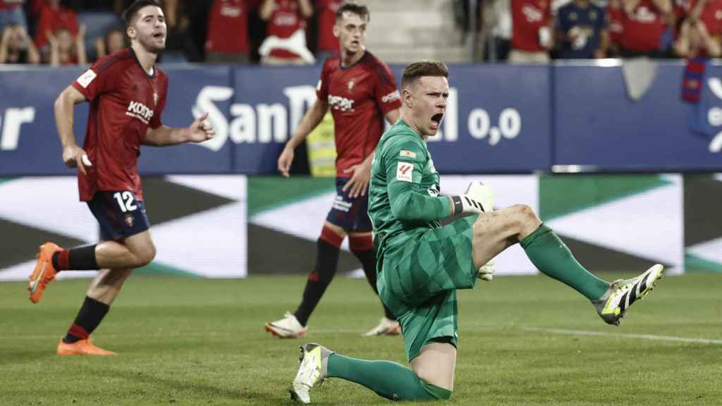 Ter Stegen, ante Osasuna