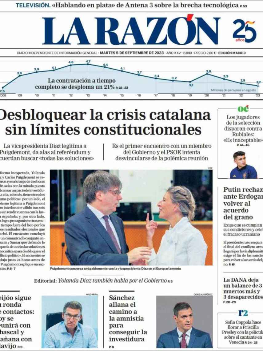 La Razón 5 de septiembre