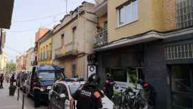 Calle Plana del Hospital de Sant Cugat, donde se encontraba la vivienda okupada