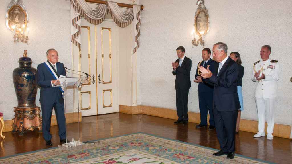 Isidro Fainé recibe la mayor distinción civil de Portugal