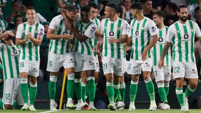 El Real Betis festeja un triunfo en la nueva temporada de la Liga